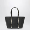 Valentino Garavani Black Rockstud bag in grained calfskin