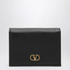 Valentino Garavani Signature black leather VLogo wallet