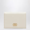 Valentino Garavani VLogo Signature ivory leather wallet