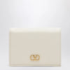 Valentino Garavani VLogo Signature ivory leather wallet