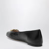 Valentino Garavani Black VLogo Signature ballerina flats in nappa leather
