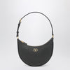 Valentino Garavani Vlogo Signature Mini Hobo bag in black leather