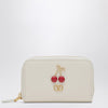 Valentino Ivory Cherryfic zip-around wallet