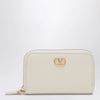 Valentino Garavani Vlogo Signature zip wallet ivory