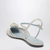 Valentino Garavani Coeur Royal sandals in ivory