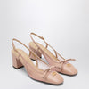 Valentino Garavani Valet Du Roi pink slingback pumps