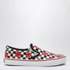 Valentino Garavani X Vans Slip-On Sneakers black/red with VLogo Checkerboard print and polka-dot detail