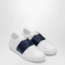  Valentino Garavani White/Dark blue Open sneaker