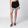 ZIMMERMANN Roselight shorts in black cotton and silk