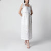 ZIMMERMANN Ivory Aster dress with lace trim