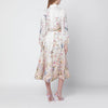 ZIMMERMANN Rebellion cream Aviary midi dress
