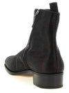 John Lobb Freddi Bristle Hide Ankle Boots