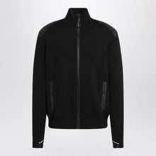  Moncler Grenoble Wool padded cardigan with zip