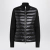 Moncler Black padded zip-up cardigan