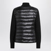 Moncler Black padded zip-up cardigan