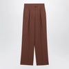 Valentino Light Brown Wool Trousers