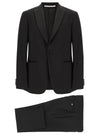 Pal Zileri Wool And Satin Dress