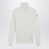 Moncler Grenoble White wool-blend turtleneck sweater