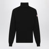 Moncler Grenoble Black wool-blend turtleneck sweater