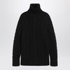 Moncler X Edward Enninful Black wool turtleneck sweater