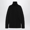 Moncler X Edward Enninful Black wool turtleneck sweater