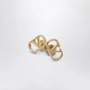 Valentino VLogo Signature earrings in gold-tone metal