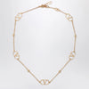 Valentino Garavani VLogo Signature Necklace in Gold-Tone Metal