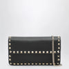 Valentino Garavani Pouch with black Rockstud chain