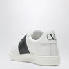 Valentino Garavani Open Royco nappa calfskin sneakers in white/black