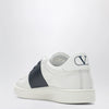 Valentino Garavani Open Royco nappa leather sneakers in white/navy