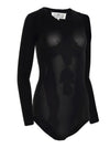 Maison Margiela Long Sleeves Crew Neck Bodysuit
