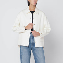  ANINE BING Ivory wool and cashmere jacket