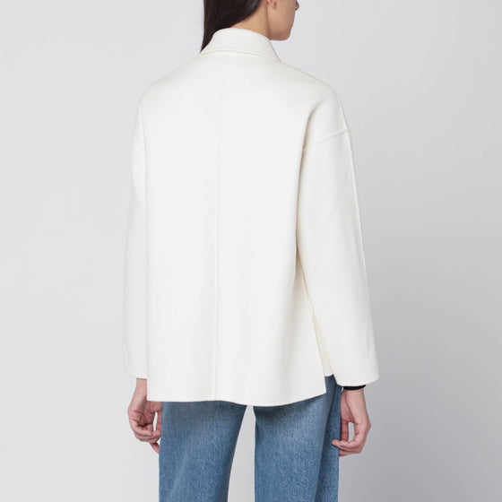 ANINE BING Ivory wool and cashmere jacket