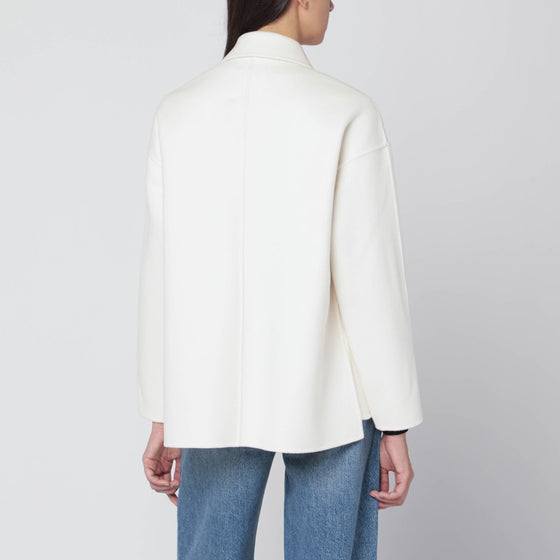 ANINE BING Ivory wool and cashmere jacket