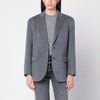 ANINE BING Gray Quinn jacket in wool and cashmere