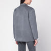 ANINE BING Gray Quinn jacket in wool and cashmere