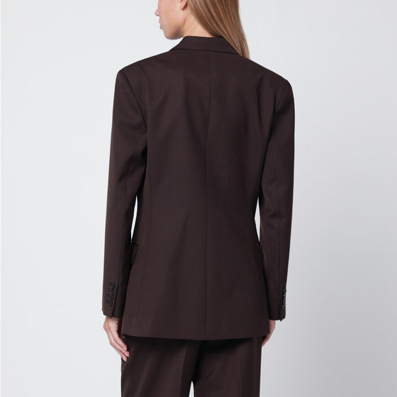 ANINE BING Brown wool blend jacket