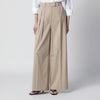 ANINE BING Beige Lou trousers with pleats