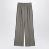 ANINE BING Khaki wool trousers
