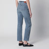ANINE BING High-rise jeans in light-wash cotton denim