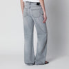 ANINE BING Jeans Hugh high-rise in light grey denim