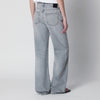 ANINE BING Jeans Hugh high-rise in light grey denim