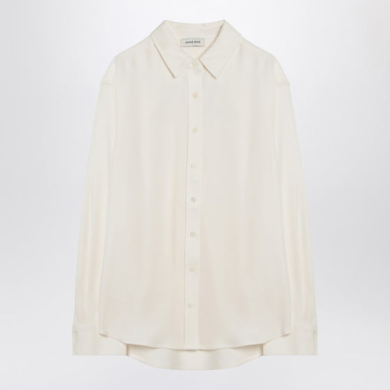 ANINE BING Ivory Braxton shirt
