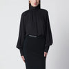 ANINE BING Black Anne viscose blouse