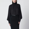 ANINE BING Black Anne viscose blouse