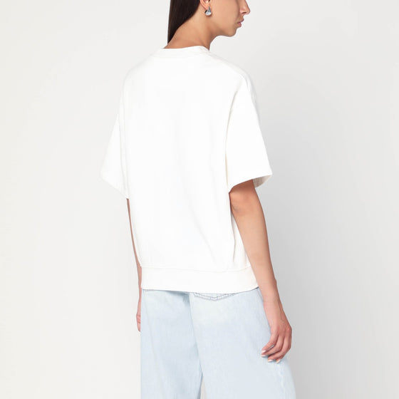 ANINE BING Jay Bing white cotton sweatshirt