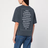 ANINE BING Rudy Empowerment washed black T-shirt