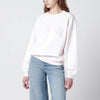 ANINE BING Spencer Pink Mélange Cotton Sweatshirt