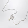 GUCCI GG necklace with crystals and pearls