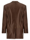 Saint Laurent Leather Blazer